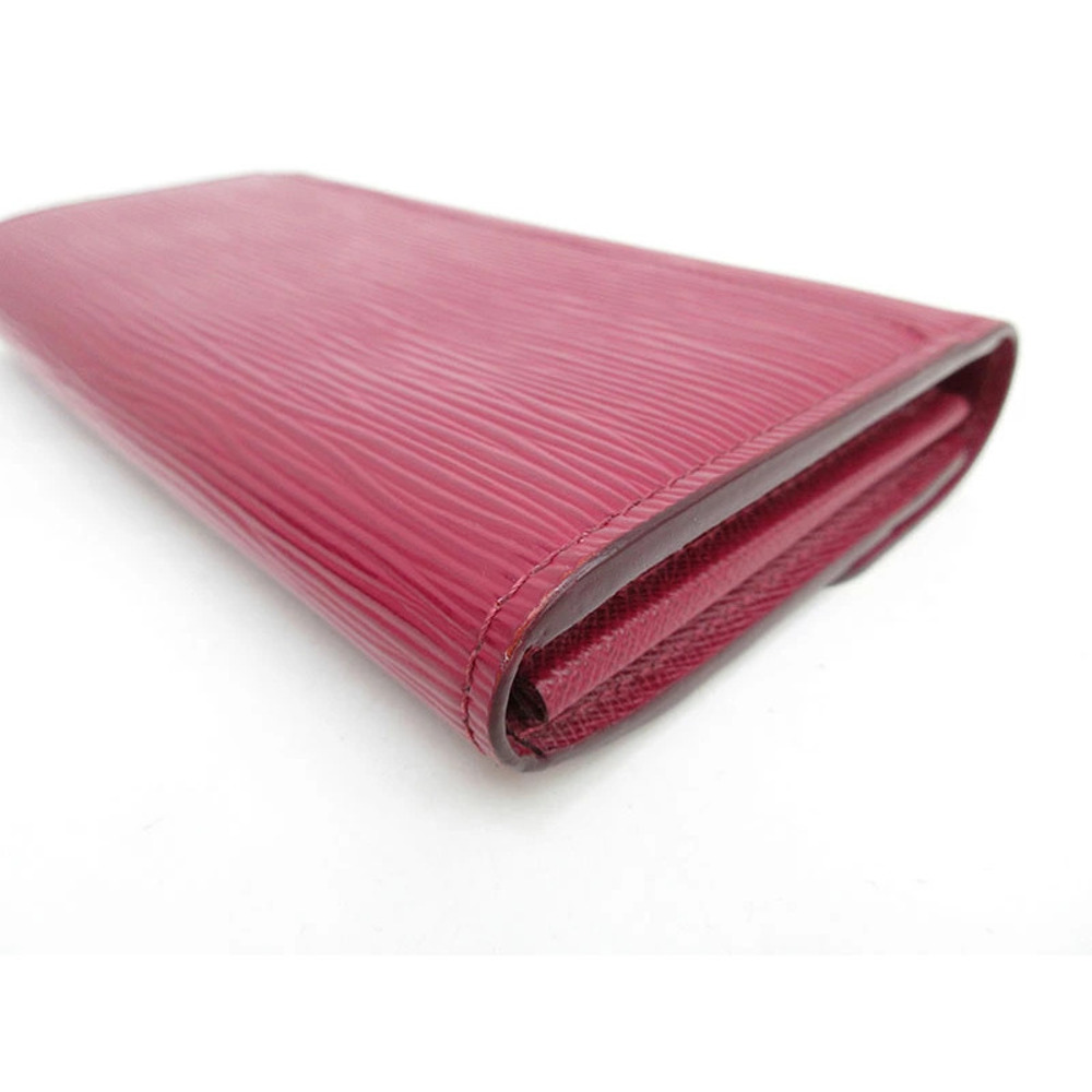 LOUIS VUITTON Epi Portefeuille Sarah Long Wallet Fuschia Pink - Picture 5 of 9